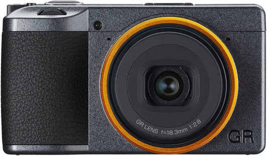 GR III Street Edition Metallic - APS-C Size Digital Camera (2 Batteries Included) with Large CMOS Sensor GR Lens That Achieves High Resolution and High Constrast