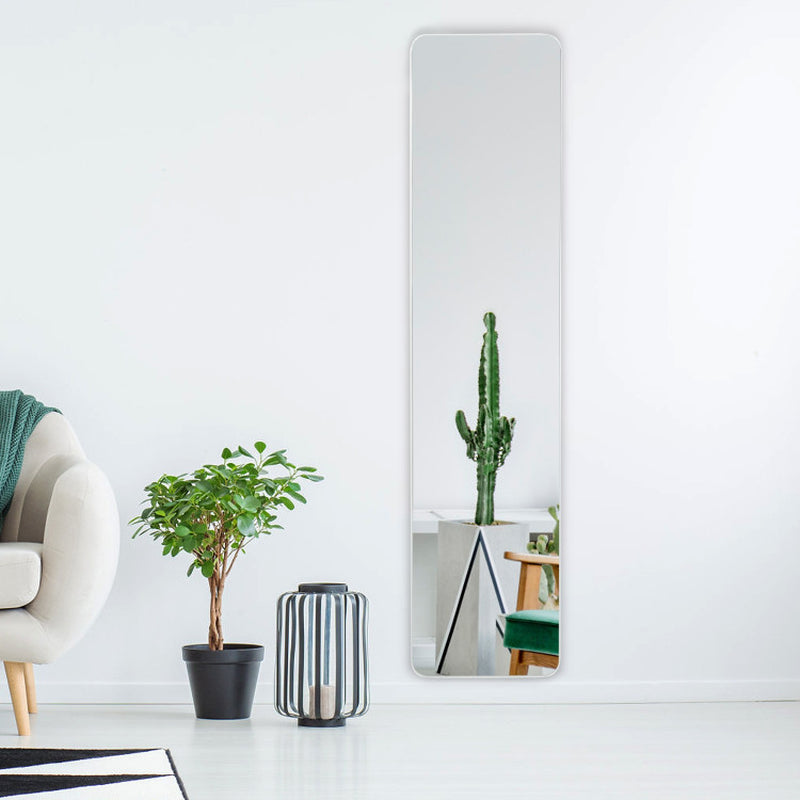 63 X 14.5 Inch Full Length Frameless Wall Mountable Floor Mirror